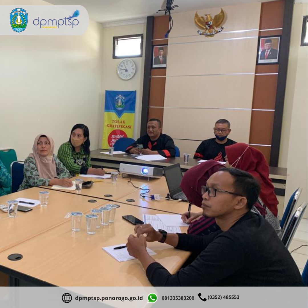 Rapat Persiapan Penilaian Kepatuhan dalam Pemenuhan Standar Pelayanan Publik oleh Ombudsman Republik Indonesia.